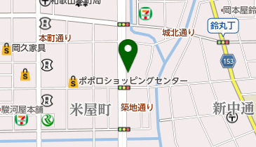 みどりお好み焼の地図画像