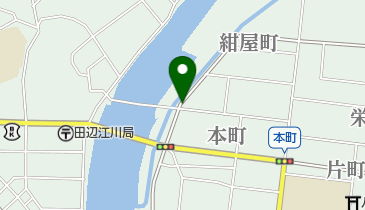 はしづめお好み焼店の地図画像