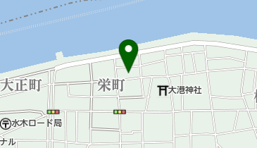 お好み焼長谷川の地図画像