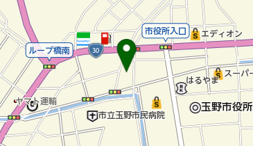 一休お好み焼店の地図画像