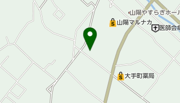 山河お好焼の地図画像