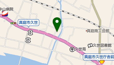 丸松食堂の地図画像