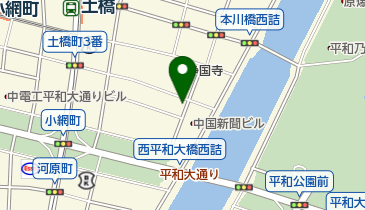 お好み焼信本の地図画像