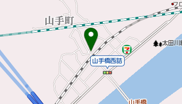 お好み焼山ちゃんの地図画像