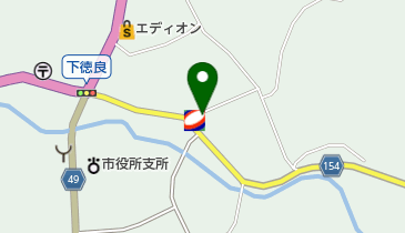 田舎道の地図画像