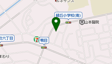 肉喰亭の地図画像