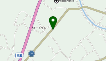 カープお好み焼の地図画像