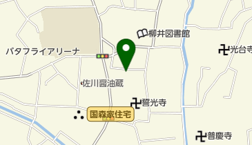 極楽とんび お好み焼の地図画像