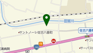 お好み焼みっちゃんの地図画像