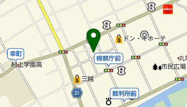 汐菜の地図画像