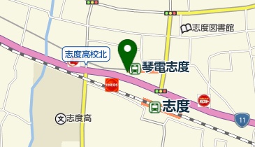 松永お好焼店の地図画像