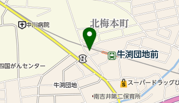 お好み焼ロッジの地図画像