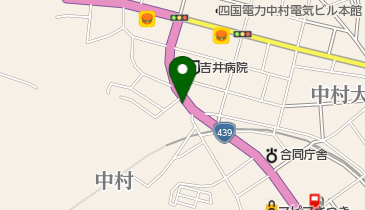 白木お好み焼店の地図画像