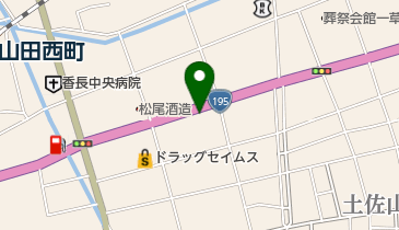 がぶりん土佐山田店の地図画像