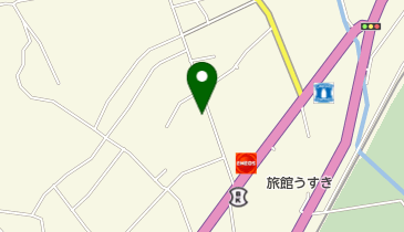 お好み焼田中の地図画像