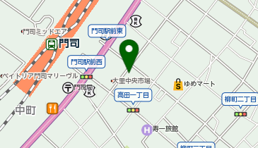 広島風お好み焼 安芸門司店の地図画像