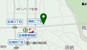 お好み焼亀ちゃんの地図画像