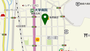 お好み焼・鉄板焼 六甲の地図画像