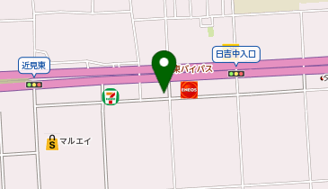 味のシマダの地図画像