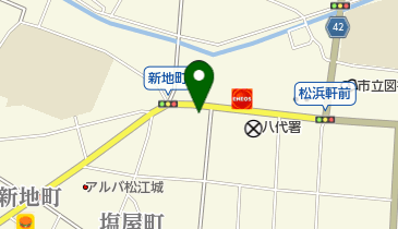 お好み焼きマンマルの地図画像