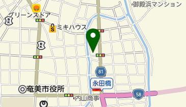 松島商店の地図画像