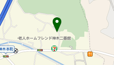 Cafe de 柿ん木の地図画像