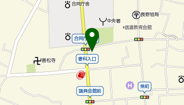 オレガノカフェの地図画像