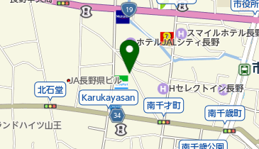 レインボーカフェの地図画像