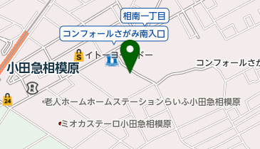 ギョウザの萬金の地図画像