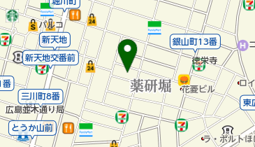 餃子専門店 王 薬研堀店の地図画像
