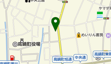 餃子の馬渡の地図画像