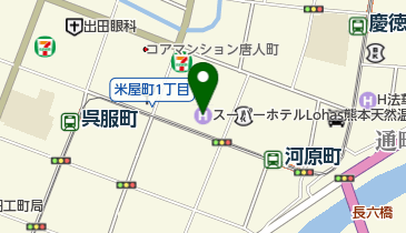 馬刺と肥後牛 天草直送の地魚の店 旅彩の地図画像