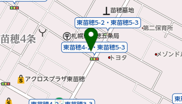 宮田屋 東苗穂店の地図画像