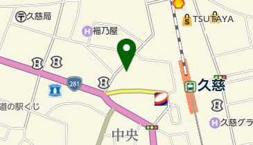 つたやティールームの地図画像