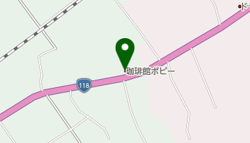 珈琲館 ポピーの地図画像