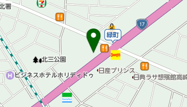 珈琲哲學 緑町店の地図画像