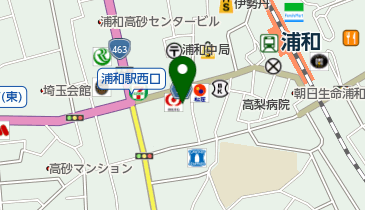 茶房コマの地図画像