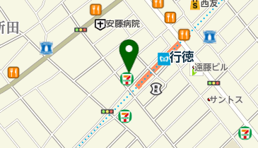 珈琲館 行徳店の地図画像