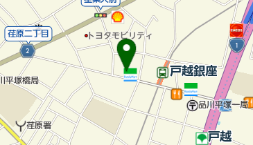珈琲館 戸越銀座店の地図画像
