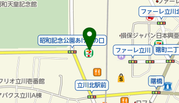 炭火焙煎珈琲 桜乃 立川店の地図画像