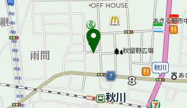 青蛾珈房の地図画像