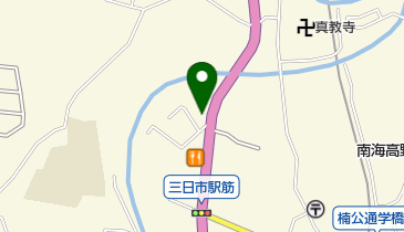 ボンジュウル珈琲館の地図画像