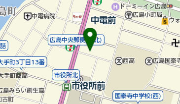 てらにし珈琲 国泰寺店の地図画像