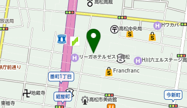 珈琲倶樂部 欅の地図画像