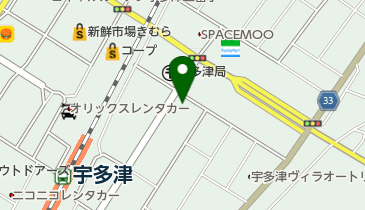 cafe de museeの地図画像