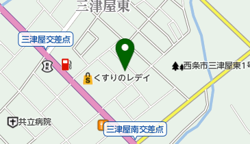 ポプラ館の地図画像