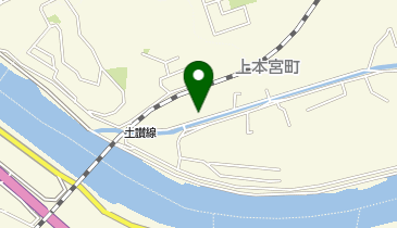 静かな喫茶店の地図画像