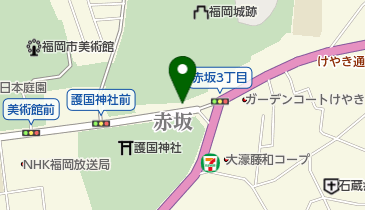 珈琲美美の地図画像