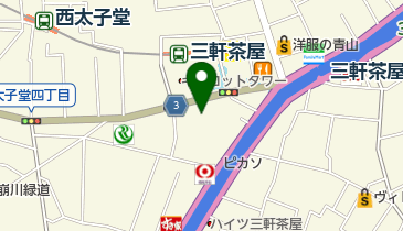 まんがの図書館ガリレオ 三軒茶屋店の地図画像