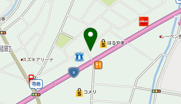 快活CLUB長岡蓮潟店の地図画像